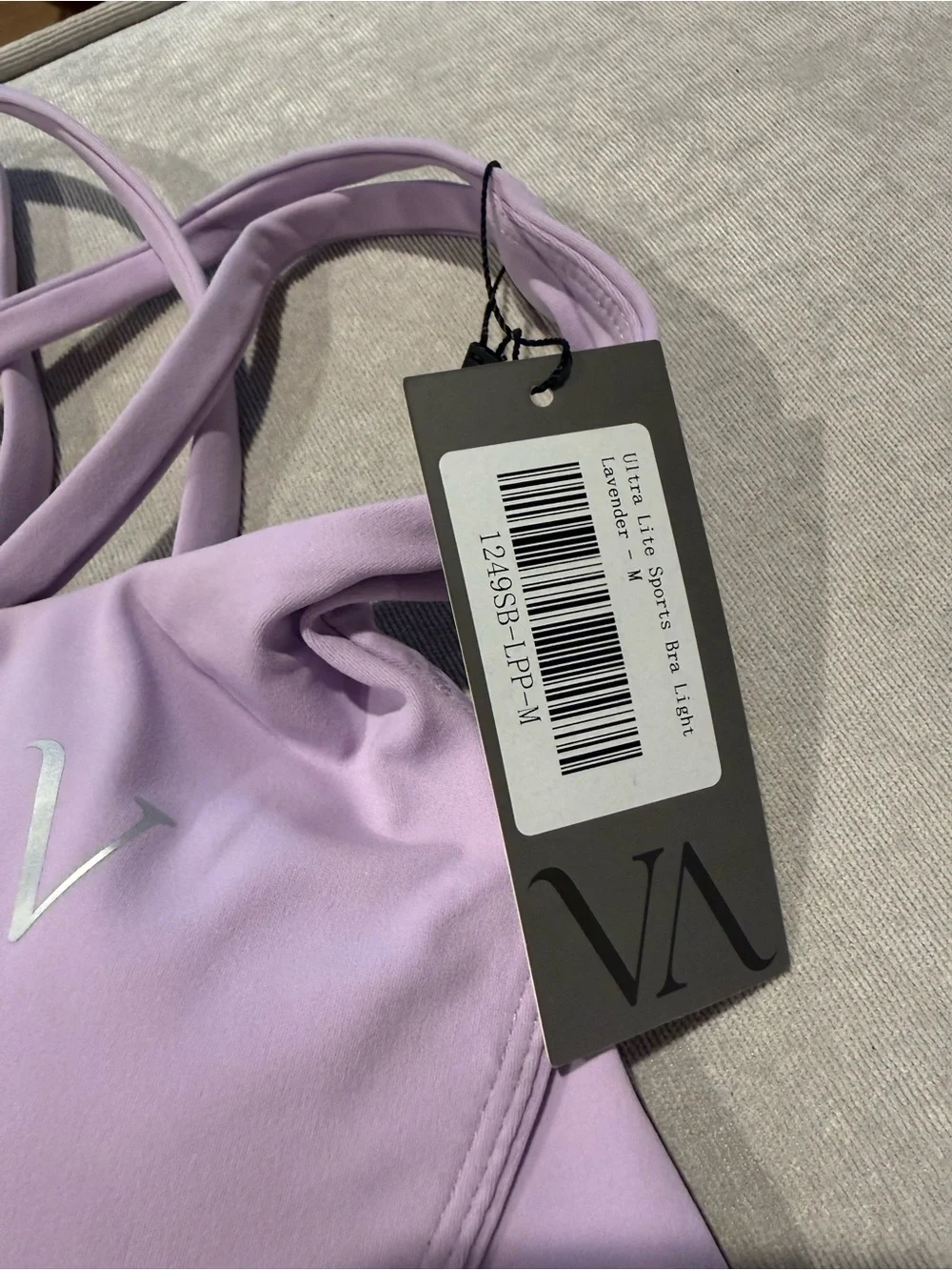 Vitae Apparel Lilac Set- Lightweight Support Bra, leggings and Full zip
